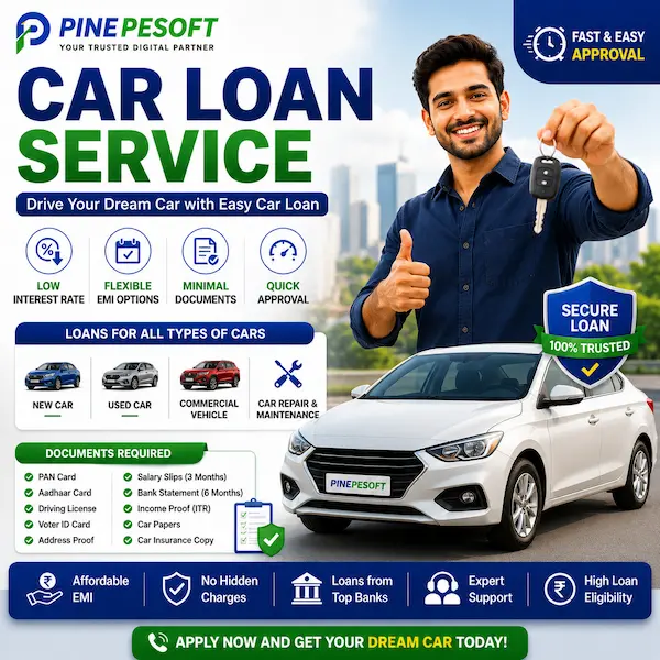 Car Loan Service – Apply Online Car Loan Easily